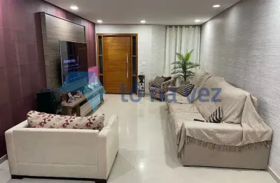 Sobrado 250m² à venda com 3 dormitórios - vila assunção - santo andré - sp