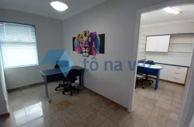 Sala comercial à venda com 32m²  - 1 banheiro e 1 vaga no jardim bela vista - santo andré - sp