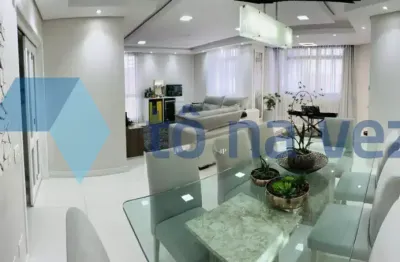 Apartamento 158m² à venda com 3 dormitórios na vila assunção - santo andré - sp