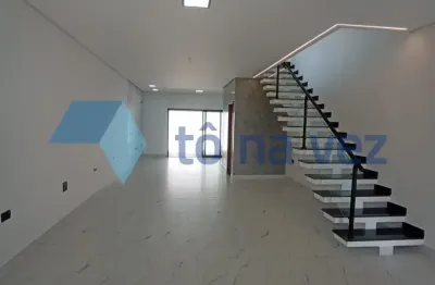 Sobrado à venda com 155m², 3 dormitórios no parque das nações, santo andré, sp