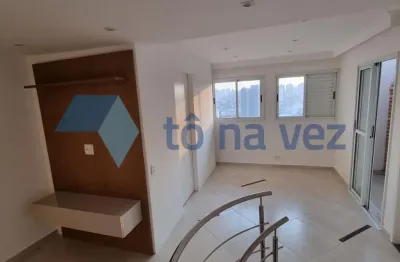 Cobertura 86m² à venda com 2 dormitórios no casa branca - santo andré - s