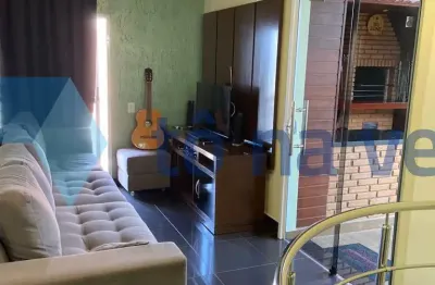 Cobertura 103m² à venda com 3 dormitórios no casa branca - santo andré - sp