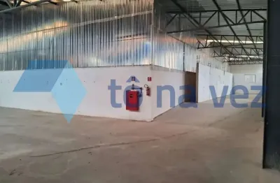Galpão para locação com 637m² - 4 banheiros - jardim - santo andré - sp
