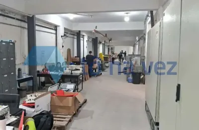 Galpão com 1350m² para locação no bairro campestre - santo andré - sp