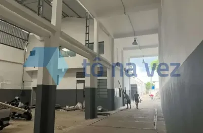 Galpão para locação com 1700m² no bairro campestre - santo andré - sp