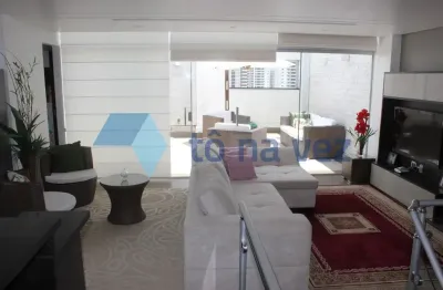 Cobertura à venda com 160m², 3 dormitórios e área gourmet em cerâmica - são caetano do sul - sp