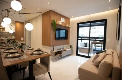 Apartamento 57m² à venda - 2 dormitórios - varanda gourmet - aclimação, são paulo