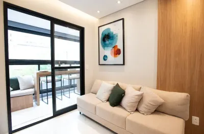 Apartamento 57m² à venda com 2 dormitórios e varanda gourmet - aclimação, são paulo