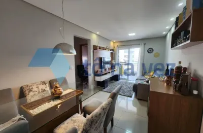 Apartamento com 64m² à venda, 2 dormitórios e varanda gourmet no campestre - santo andré - sp
