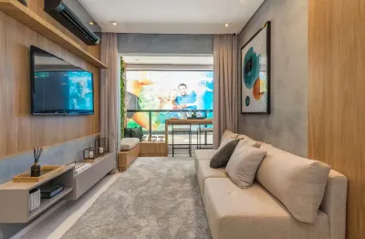 Apartamento 56m² à venda com 2 dormitórios e varanda gourmet na aclimação- são paulo - sp