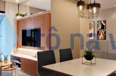 Apartamento à venda com 64m², 2 dormitórios e varanda gourmet no campestre - santo andré - sp