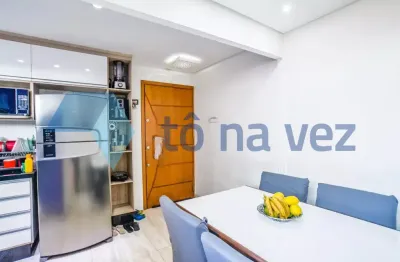 Apartamento 46m² à venda com 2 dormitórios na vila progresso - santo andré - sp