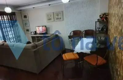 Sobrado 210m² à venda com 3 dormitórios e churrasqueira no  campestre - santo andré - sp