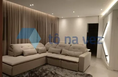 Apartamento 112m² à venda com 2 dormitórios e varanda gourmet em santa maria - são caetano do sul