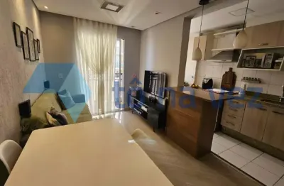 Apartamento 50m² à venda com 2 dormitórios no parque erasmo assunção, santo andré - sp
