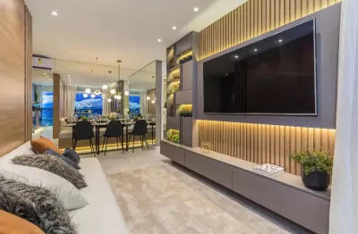 Apartamento 56m² à venda com 2 dormitórios e varanda gourmet - jardim, santo andré