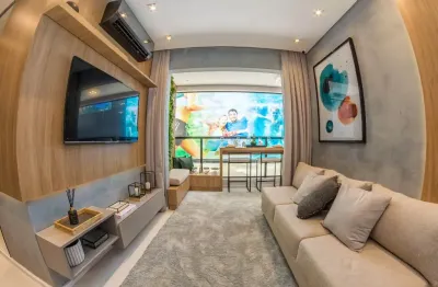 Apartamento 57m² à venda com 2 dormitórios e varanda gourmet na aclimação, são paulo