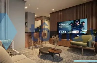 Apartamento 53m² à venda com 2 dormitórios e varanda gourmet em baeta neves, são bernardo do campo