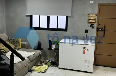 Cobertura 117m² á venda com 2 dormitórios na vila humaitá, santo andré - sp