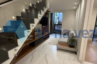 Cobertura duplex com 108m² à venda e 3 dormitórios em nova petrópolis, são bernardo do campo - sp
