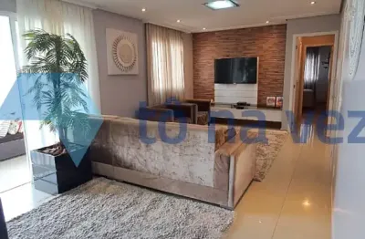 Apartamento 123m² à venda com 3 dormitórios e varanda gourmet em centro, são bernardo do campo - sp