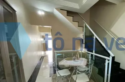 Sobrado à venda com 120m² e 3 dormitórios em vila bela vista, santo andré - sp