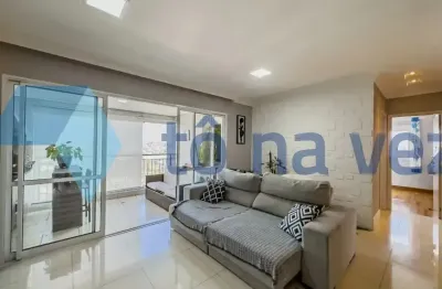 Apartamento 96m² à venda com 3 dormitórios e varanda gourmet em independência, são bernardo do campo