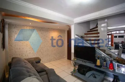 Sobrado à venda 185m² com 3 dormitórios em Assunção, São Bernardo do Campo - SP