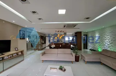 Sobrado à venda 269m² com 3 dormitórios em Vila Valparaíso, Santo André - SP