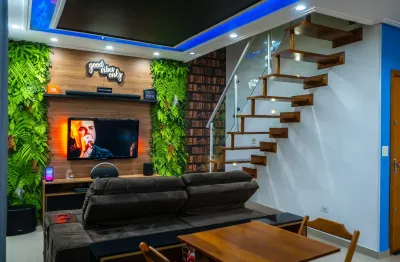 Cobertura à venda 90m² com 2 dormitórios em Vila Assunção, Santo André - SP