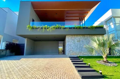 Casa exclusiva com rooftop à venda no condomínio alphaville nova esplanada em votorantim/sp