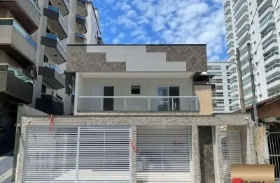 Casa em condomínio fechado com 2 quartos à venda na Rua Emílio de Menezes, --, Vila Assunção, Praia Grande