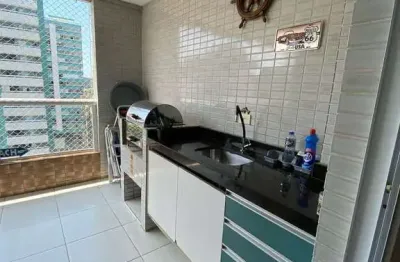 Apartamento com 2 quartos à venda na avenida rio branco, --, canto do forte, praia grande, 86 m2 por r$ 650.000
