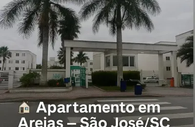 Lindo apartamento bem localizado no bairro areias em são josé sc - pronto p vc morar!