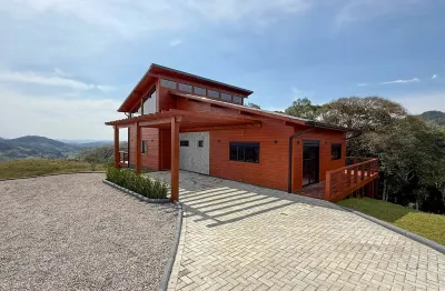 Casa em construção à venda em rancho queimado -  * terreno possui 02 hectares, 100% cercado
