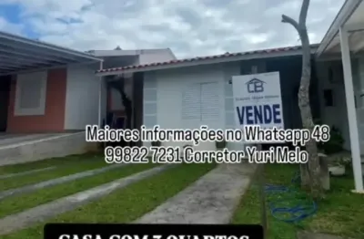 Menor valor - casa com 3 quartos no condomínio terra nova em palhoça-sc - financiavel.