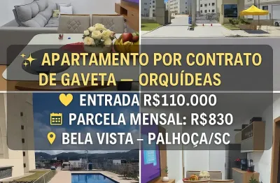Oportunidade imperdível – contrato de gaveta   bela vista – palhoça | residencial orquídeas – vale verde
