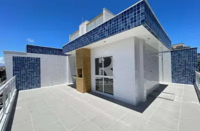 Cobertura com 1 dormitório à venda, 94 m² por r$ 590.000 - braga - cabo frio/rj