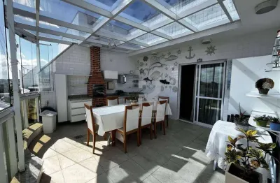 Cobertura com 3 dormitórios à venda, 150 m² por r$ 1.420.000,00 - vila nova - cabo frio/rj