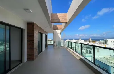 Cobertura com 3 dormitórios à venda, 238 m² por r$ 2.400.000,00 - algodoal - cabo frio/rj