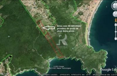 Área à venda, 60000 m² por r$ 2.000.000,00 - josé gonçalves - armação dos búzios/rj