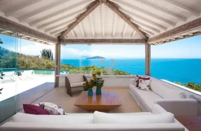Casa com 6 dormitórios à venda, 540 m² por r$ 25.000.000,00 - manguinhos - armação dos búzios/rj