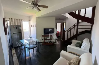 Cobertura com 3 dormitórios à venda, 90 m² por r$ 650.000,00 - passagem - cabo frio/rj