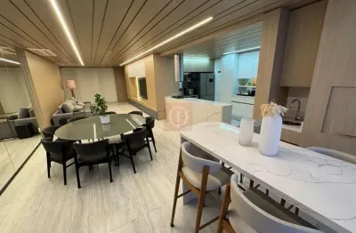 Apartamento 100% mobiliado com vista da serra do mar no bairro santo antônio em joinville/sc.