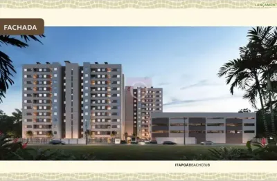 Lançamento| itapoá beach club - empreendimento contendo 02 torres de 12 pavimentos e 08 apartamentos por andar totalizando 192 unidades.