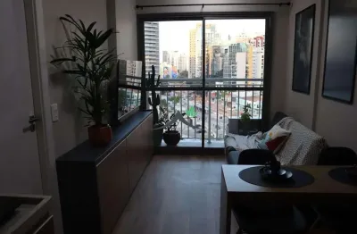 Kitnet / stúdio para alugar na avenida santo amaro, 1342, vila nova conceição, são paulo, 27 m2 por r$ 5.000