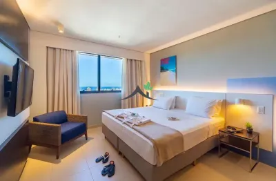 Flat com 1 quarto à venda na avenida tancredo neves, 2227, caminho das árvores, salvador, 35 m2 por r$ 270.000