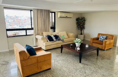 Apartamento com 4 quartos para alugar na rua conselheiro corrêa de menezes, 286, horto florestal, salvador, 253 m2 por r$ 7.250