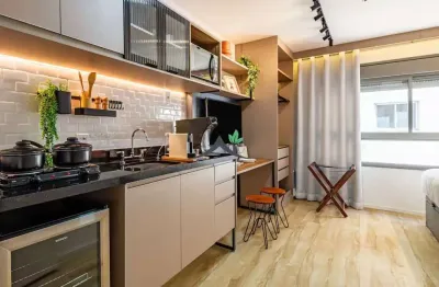 Kitnet / stúdio à venda na rua mário amaral, 311, paraíso, são paulo, 20 m2 por r$ 449.000