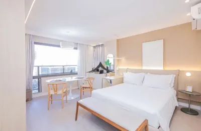 Kitnet / stúdio para alugar na rua joaquim floriano, 152, itaim bibi, são paulo, 28 m2 por r$ 7.830